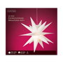 Lumineo Figura LED Estrella Blanca con Luz Cálida para Exterior ø40x40 cm