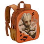 Marvel I am Groot Mochila Preescolar 3D Pequeña Soundtrack Multicolor, 31x26x11cm, Compartimento Principal y Bolsillos Laterales