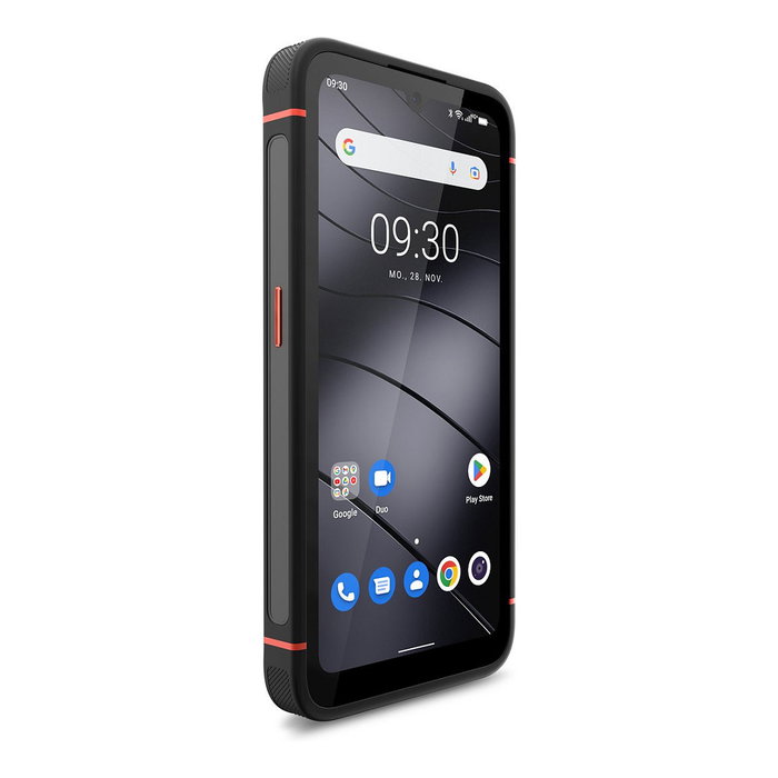 Gigaset GX4 Pro - Smartphone Android 12, pantalla 6.1 pulgadas HD+ de 15.4 cm, 16 MP cámara frontal, batería intercambiable, certificación IP68 y MIL-STD-810H, color negro