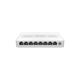 Tenda Switch de Escritorio SM108, 8 Puertos RJ45 Gigabit 2.5GE, Conmutador Plug and Play, 40 Gbps, Montaje en Pared, Compatible IEEE802.3, 100-240V