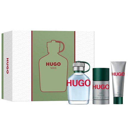 HUGO Man E.T. 125 ml + Desodorante Stick 75 g + Gel 50 ml HUGO Man E.T. 125 ml + Desodorante Stick 75 g + Gel 50 ml