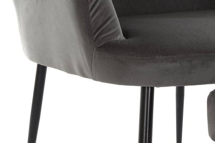 DKD Home Decor Set de 2 Sillones Modernos Rosa y Negro