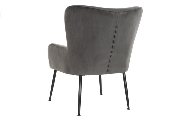 DKD Home Decor Set de 2 Sillones Modernos Rosa y Negro
