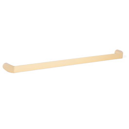 GIUSTI Tirador Alan de Zamak, Acabados Niquel Satinado/Oro Satinado/Negro Mate, Distancia entre Agujeros 224mm