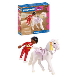 PLAYMOBIL Volteo a Caballo 72134