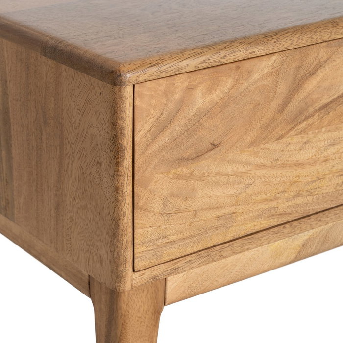 Mueble Tv Natural Madera de Mango 160 X 40 X 40 cm