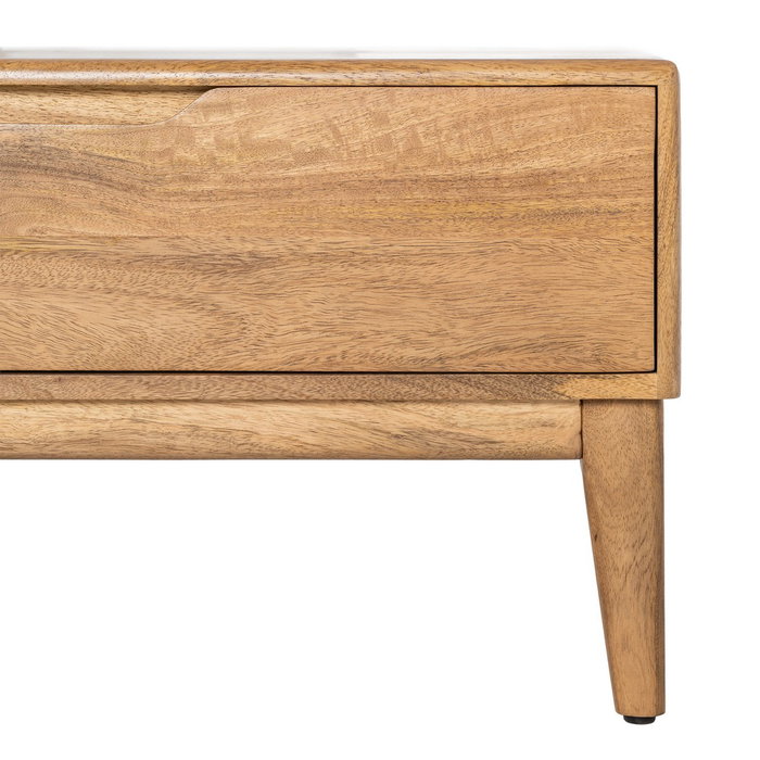 Mueble Tv Natural Madera de Mango 160 X 40 X 40 cm