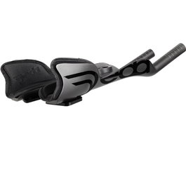 Deda Jet2 EVO Extensiones de Fibra de Carbono para Triatlón y Contrarreloj, 340mm