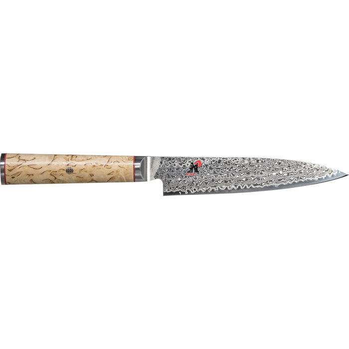 Miyabi 5000MCD Chutoh 16cm de acero MC63 con mango de madera de abedul marrón/plata