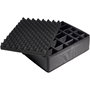 B&W Outdoor Case Type 6000 negro con divisor acolchado