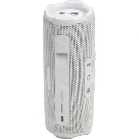 JBL Flip 7 Altavoz Bluetooth 35W con AI Sound Boost y Auracast, Resistente al Agua IP68, Blanco