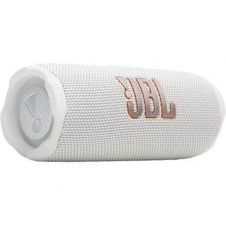 JBL Flip 7 Altavoz Bluetooth 35W con AI Sound Boost y Auracast, Resistente al Agua IP68, Blanco