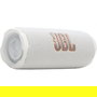 JBL Flip 7 Altavoz Bluetooth 35W con AI Sound Boost y Auracast, Resistente al Agua IP68, Blanco