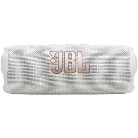 JBL Flip 7 Altavoz Bluetooth 35W con AI Sound Boost y Auracast, Resistente al Agua IP68, Blanco