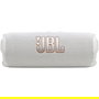 JBL Flip 7 Altavoz Bluetooth 35W con AI Sound Boost y Auracast, Resistente al Agua IP68, Blanco