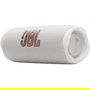 JBL Flip 7 Altavoz Bluetooth 35W con AI Sound Boost y Auracast, Resistente al Agua IP68, Blanco