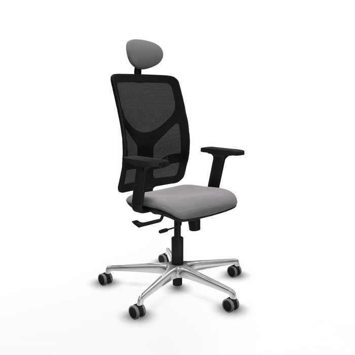 PIQUERAS Y CRESPO Silla de oficina Motilla con mecanismo Sincro/Traslack, Gris y Negro PIQUERAS Y CRESPO Silla de oficina Motilla con mecanismo Sincro/Traslack, Gris y Negro