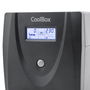 Coolbox Guardian 3 SAI 800VA 480W con LCD, AVR, Sinusoidal, Batería 12V/9Ah, 6-8h Recarga, 2 Salidas Schuko, USB, RJ-45, Protección Equipos Informáticos y Red