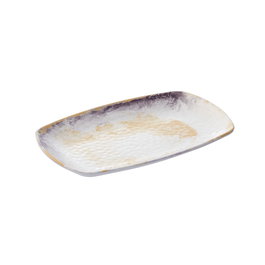 Leone Fuente Rectangular Galassia 23,5x15x2,5 cm Melamina Apto Lavavajillas