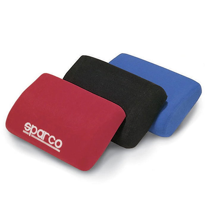 Sparco Cojin Reposapies S01011RS Rojo para Asiento de Piloto, Máximo Confort y Protección en Competición