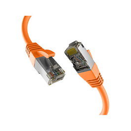 EFB Elektronik Cable de red RJ45 Cat8.1 S/FTP 1m Naranja