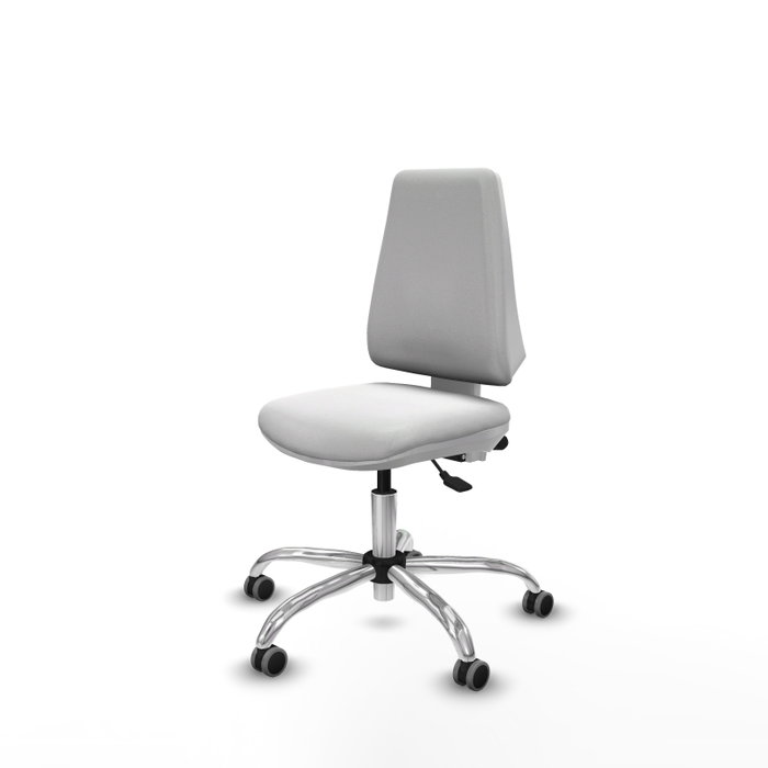PIQUERAS Y CRESPO Silla de oficina Elche con mecanismo Asincro, Blanco