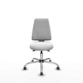 PIQUERAS Y CRESPO Silla de oficina Elche con mecanismo Asincro, Blanco