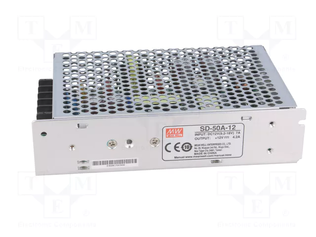 MEAN WELL SD-50A-12 Convertidor DC/DC 50,4W 12VDC