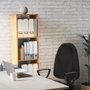 PIQUERAS Y CRESPO Silla de oficina Algarra Marrón