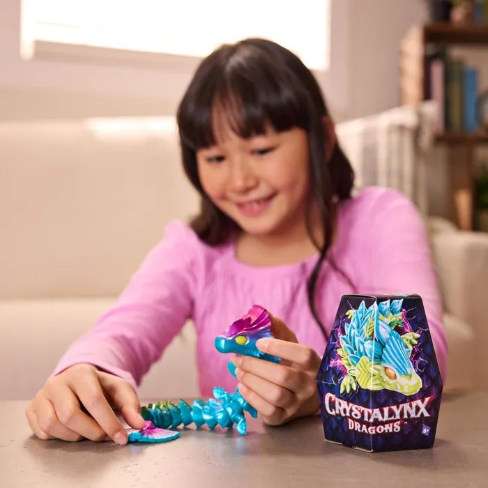 Spin Master SPI6075199 Mini Dragón Crystalynx - Modelo Aleatorio