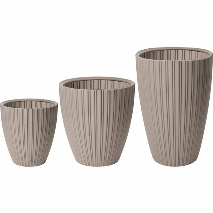 Garden Id Maceta Fancy Taupe 40 x 58 cm Garden Id Maceta Fancy Taupe 40 x 58 cm
