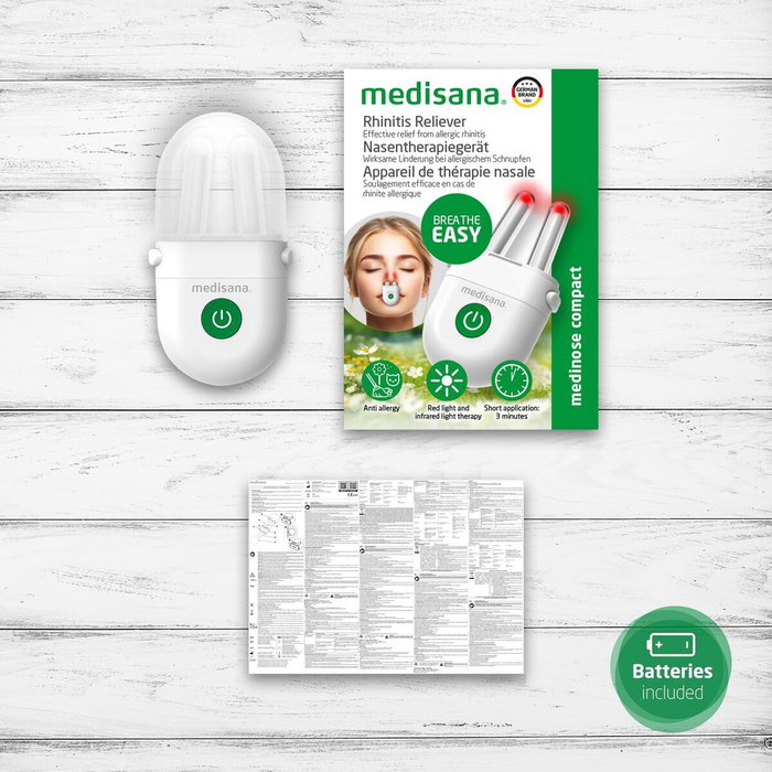 MEDISANA Dispositivo de Alivio para Rinitis Alérgica