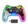 Mars Gaming MGP-24 Gamepad Inalámbrico Negro Translúcido RGB