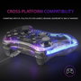 Mars Gaming MGP-24 Gamepad Inalámbrico Negro Translúcido RGB