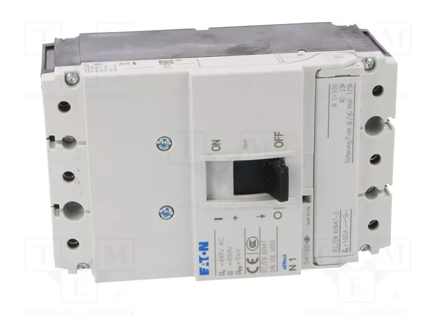 EATON ELECTRIC Interruptor de aislamiento 3 polos 100A IP20 EATON ELECTRIC Interruptor de aislamiento 3 polos 100A IP20