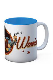Wonder Woman Cadena Taza Cerámica Dc Universe