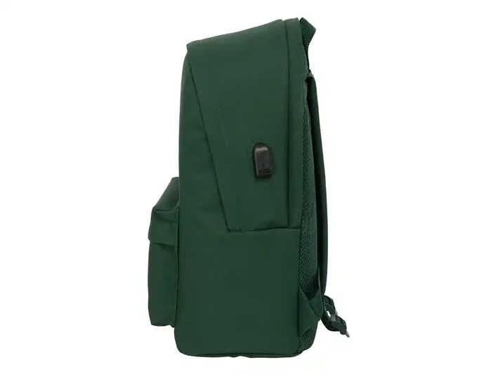 Safta Mochila Doble Para Portátil 15,6'' + USB El Ganso Basics Green
