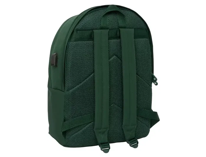 Safta Mochila Doble Para Portátil 15,6'' + USB El Ganso Basics Green