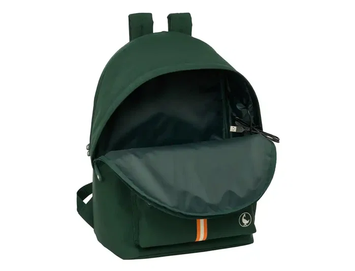 Safta Mochila Doble Para Portátil 15,6'' + USB El Ganso Basics Green