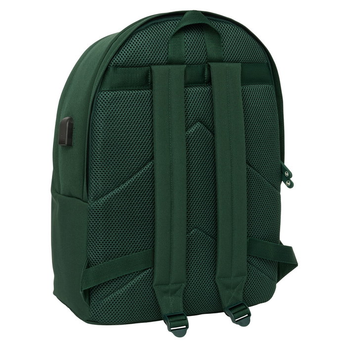 Safta Mochila Doble Para Portátil 15,6'' + USB El Ganso Basics Green