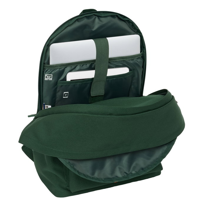 Safta Mochila Doble Para Portátil 15,6'' + USB El Ganso Basics Green