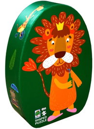 BARBO-TOYS Caja deco puzzle león África