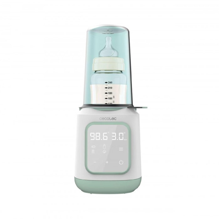 Cecotec Calienta biberón Nana BabyCare Blanco, 4 modos, pantalla, sin BPA, eléctrico Cecotec Calienta biberón Nana BabyCare Blanco, 4 modos, pantalla, sin BPA, eléctrico