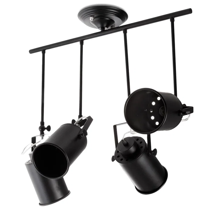 HO Lámpara de Techo "Camille" Foco Orientable LED GU10 Aluminio [HO-APL-GU10-015] Iluminación Interior Tiendas Escaparates