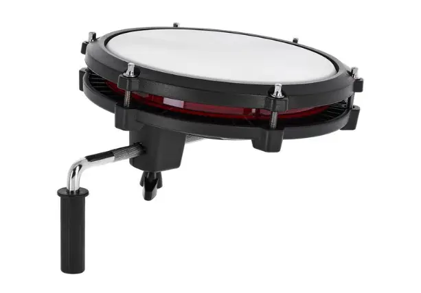 Alesis Nitro Max Expansion Pack - Plato de 10" con Choke, Pad Tom de 8" Doble Zona, Cables TRS y Soportes