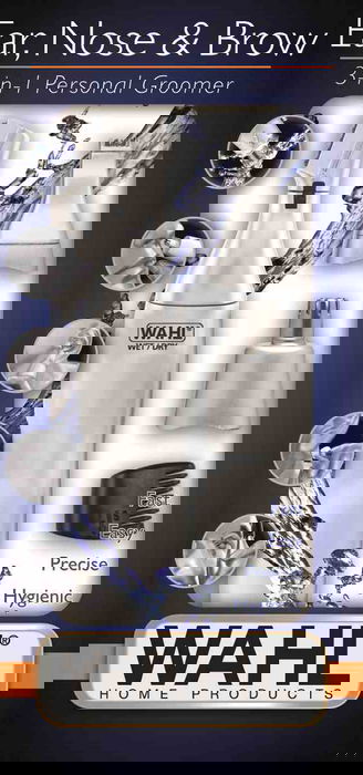 Wahl 5545-2416 Cortapelos Higiénico para Orejas, Nariz y Cejas