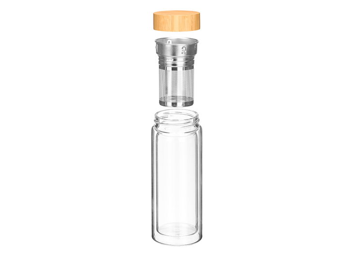 Kinvara Termo Doble Pared Vidrio Filtro Infusion