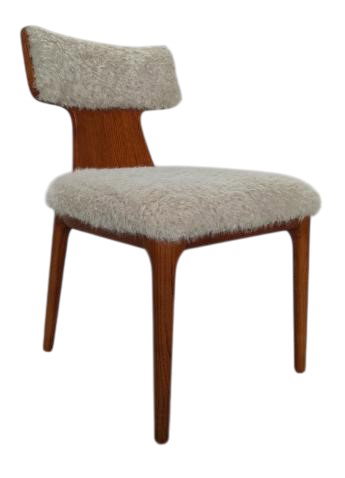 DKD Home Decor Silla de Madera y Poliéster DKD Home Decor Silla de Madera y Poliéster