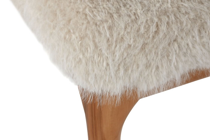 DKD Home Decor Silla de Madera y Poliéster DKD Home Decor Silla de Madera y Poliéster