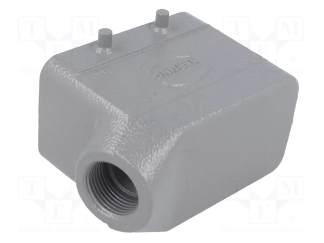 Harting Carcasa de conexión M20 19300101520 con salida lateral de formato bajo